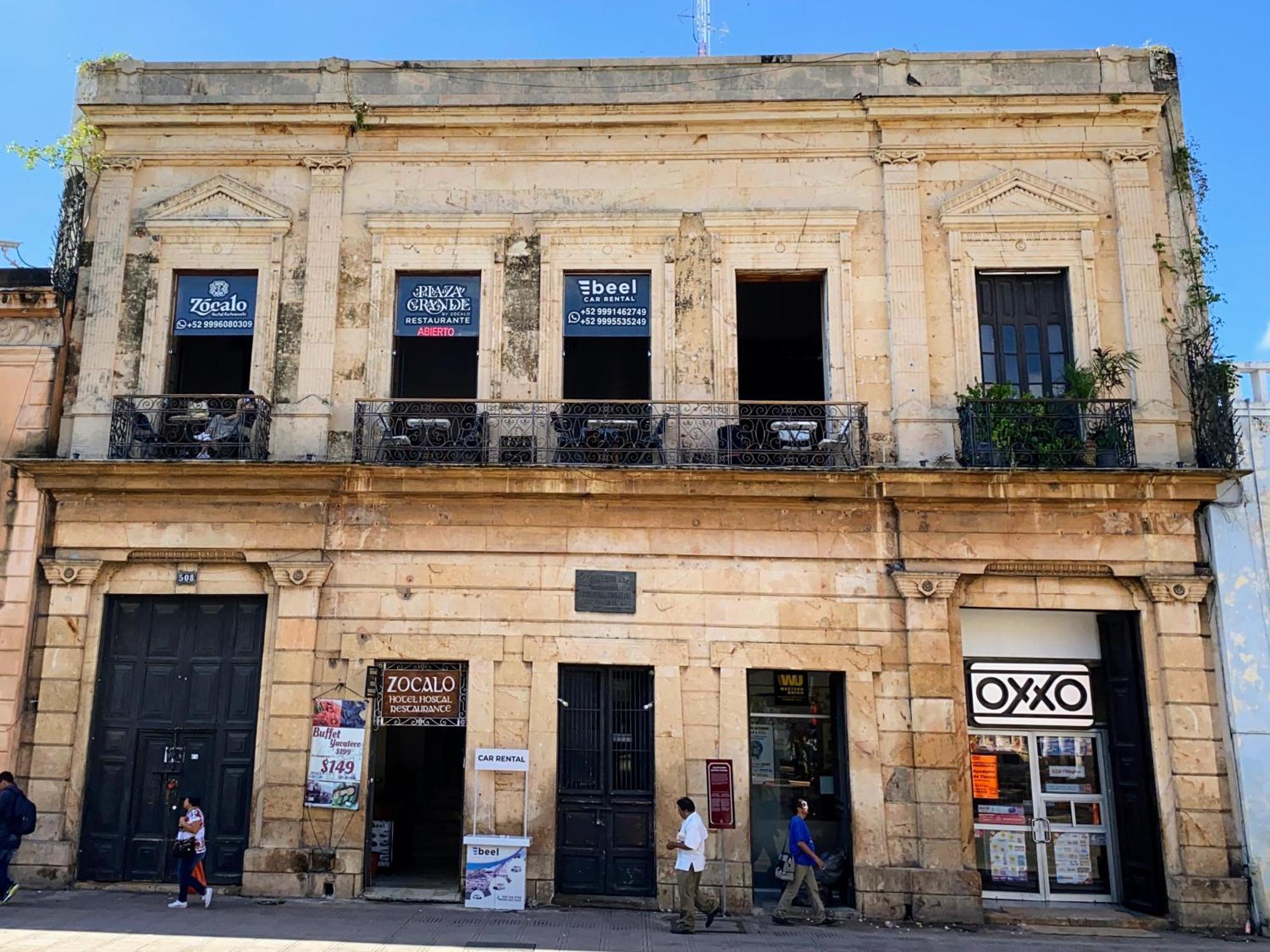 Hotel Hostal Zocalo Mérida Esterno foto