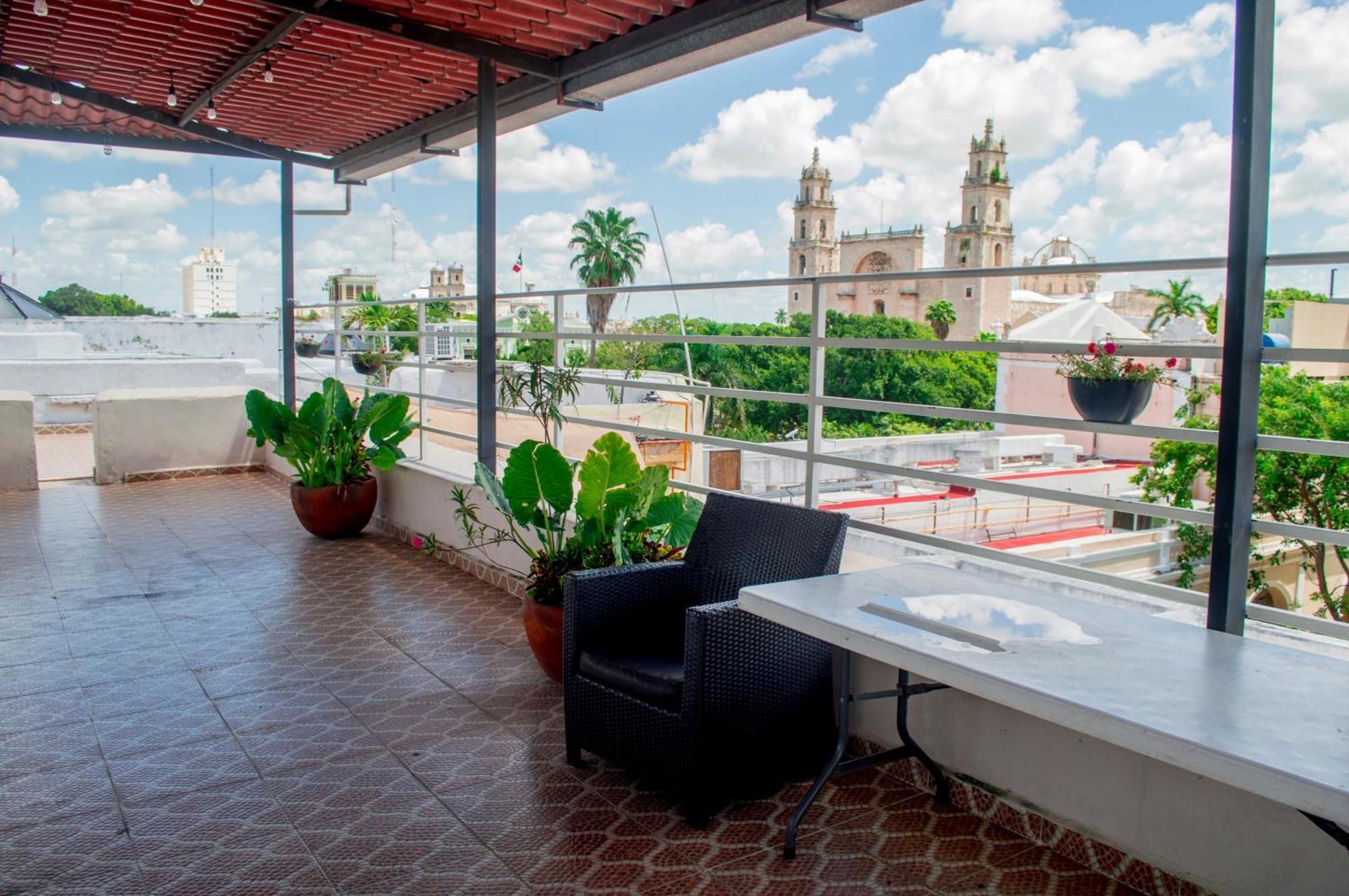 Hotel Hostal Zocalo Mérida Esterno foto