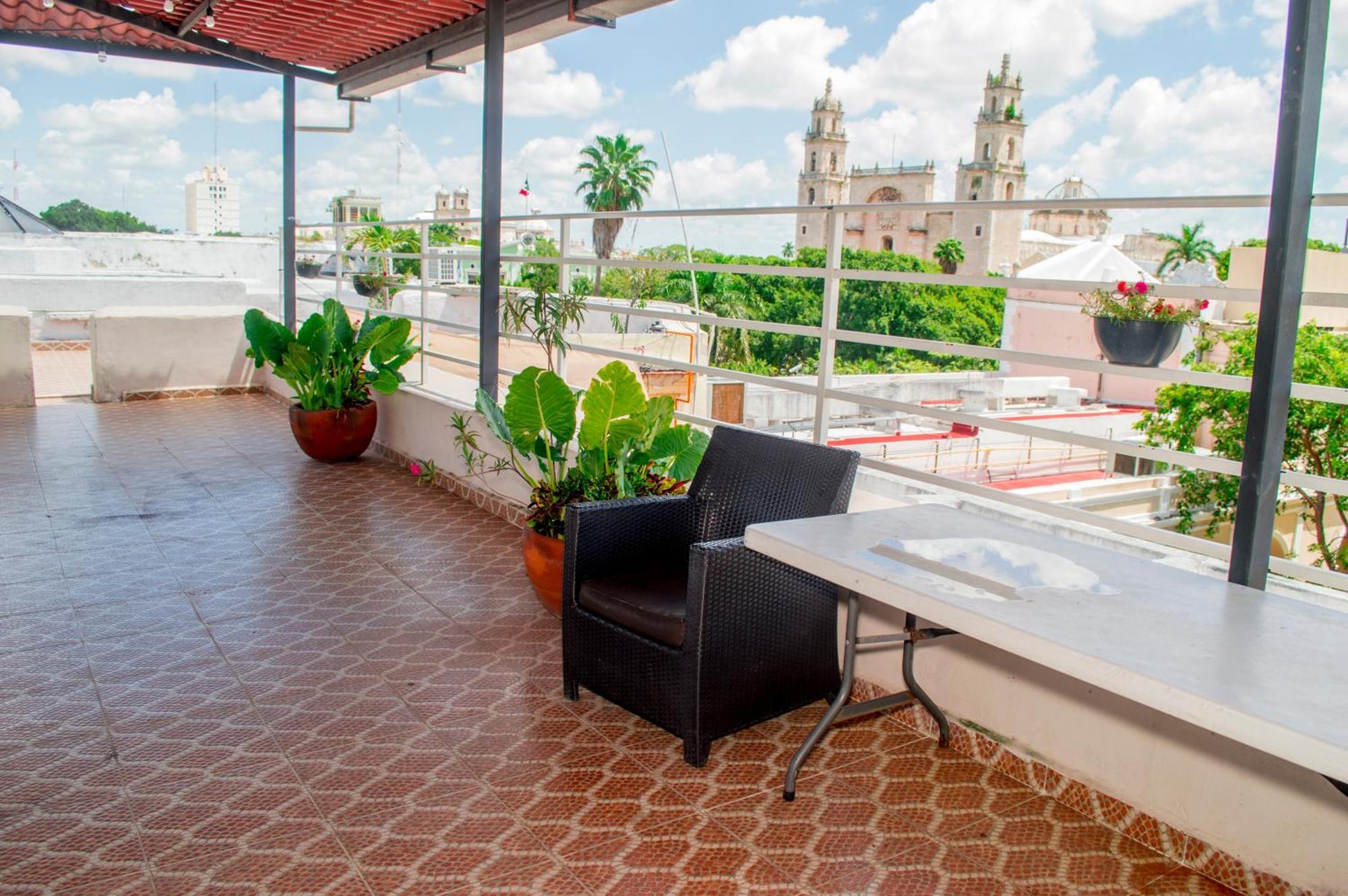 Hotel Hostal Zocalo Mérida Esterno foto